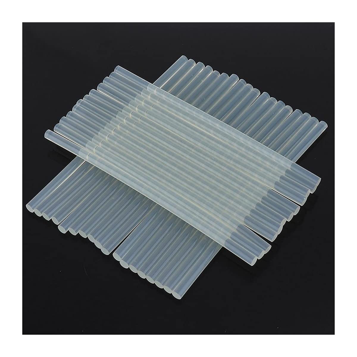 Stick di Colla 100 Pezzi/Set 7mmx190mm Bastoncini di Colla Trasparenti for Pistola a Caldo, Strumenti Adesivi, Stick