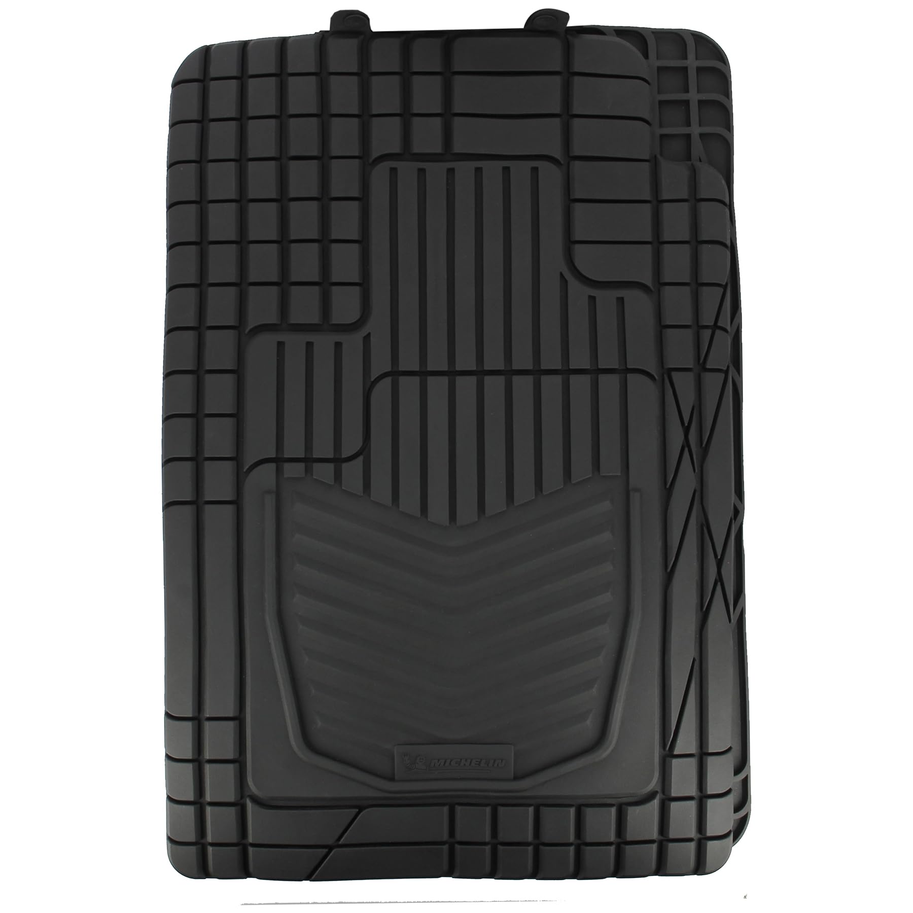 MICHELIN 4 Tapis de Voiture Caoutchouc, Universels et Adaptables, Résistants
