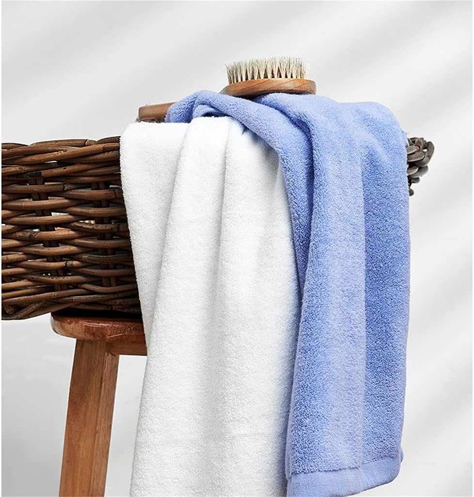 Men's and Women's Face Washing and Bathing Cotton Soft Absorbent and Quick-Drying 2-Pack Towels (Color : C Size : 34 * 76cm) (D 34 * 76cm)