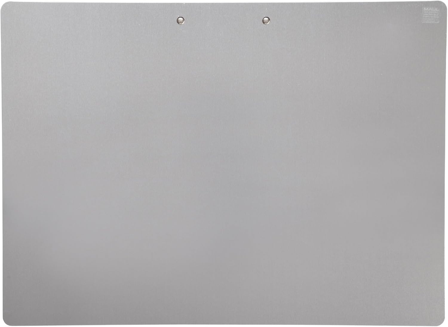 MAUL Clipboard, Din A3 Landscape, Anodized Aluminium, 8 mm Clamping Width, 1 mm Board Thickness