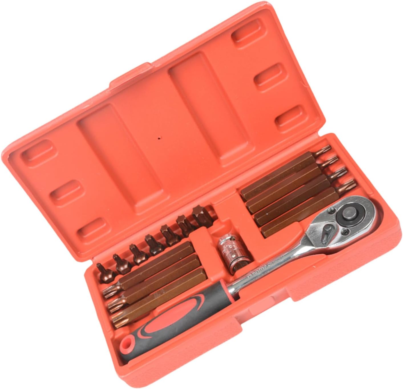 工業強度16ピースの六角形セットトルクススターレンチプロフェッショナルメカニカルワークスチールトルクスドライバーセットのためのアンチ