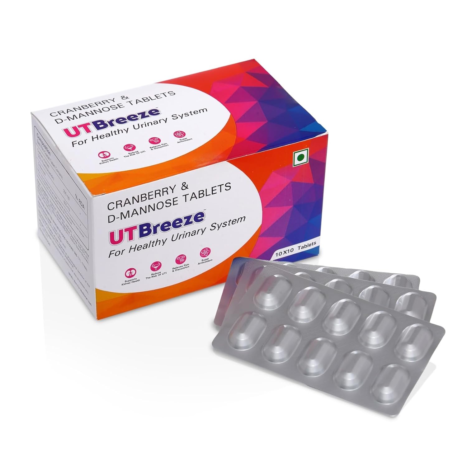 UTBreeze Cranberry & D-Mannose Tablets for Urinary Tract Support | Kidney & Bladder Health for Women (9) - Review, Price and Buying Guide