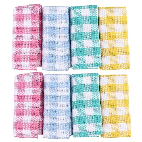 ULTECHNOVO 16 Pçs Pano Toalha De Limpeza Pano De Prato De Algodão Toalha De Lavagem Panos De Limpeza