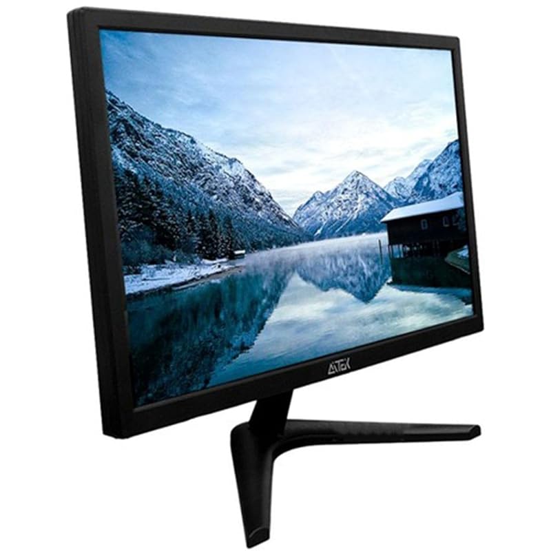 Aitek M1910 - Monitor LED 19 Polegadas, Resolução 1920X1080p, HDMI, VGA, USB, 5ms, 16:9, 170 Graus, Montagem na Parede