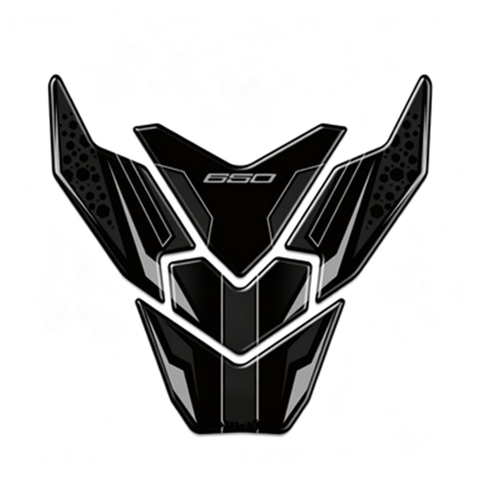 Resin Tank Pad Sticker Motorcycle Fuel Protection Decal for Kawasaki for Versys650 2024 2023 2022 Bike Tank Film(Color2)