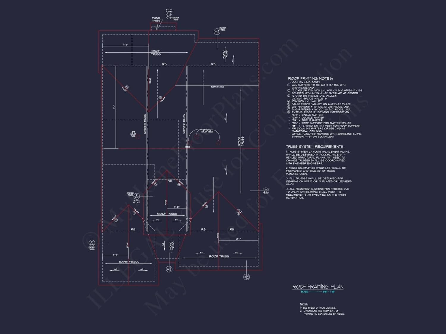 11-1708 House Plan -Modern Farmhouse Home Plan - 3-Bed, 2-Bath, 1,850 SF