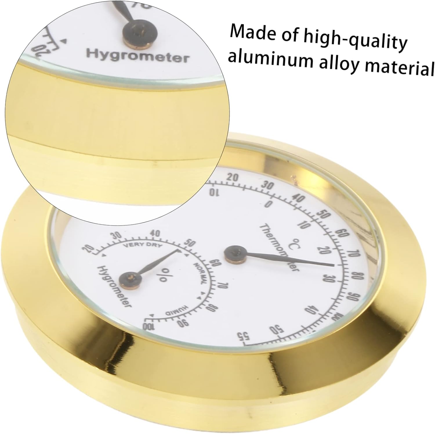 Violin Hygrometer Thermometer Durable Accurate Temperature Humidity Gauge for Instrument Care Easy to Use Maintain for Guitar Cases