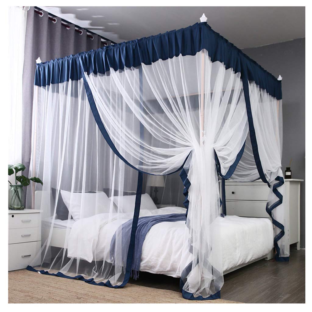 Moustiquaire de palais au sol pour chambre romantique style princesse