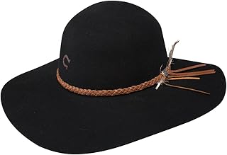 Charlie 1 Horse CWWDLT-0036 Wanderlust Hat, Black - M