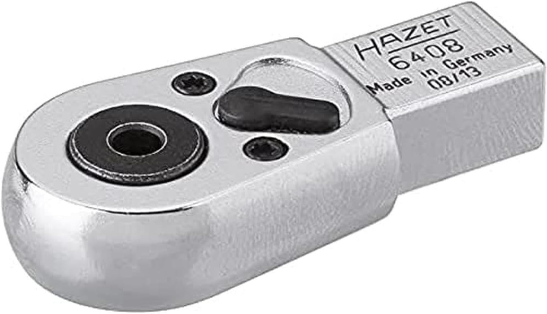 6408 46.5 mm Hexagon Profile Insert Reversible Ratchet for Bits - Chrome-Plated