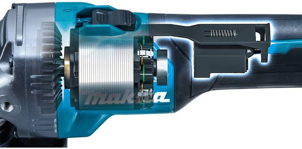 MAKITA 40V MAX XGT BRUSHLESS Cordless 4-1/2/5 in. Angle Grinder KIT with Electric Brake 4.