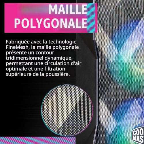 Cooler Master MasterBox TD300 Mesh - vue 10