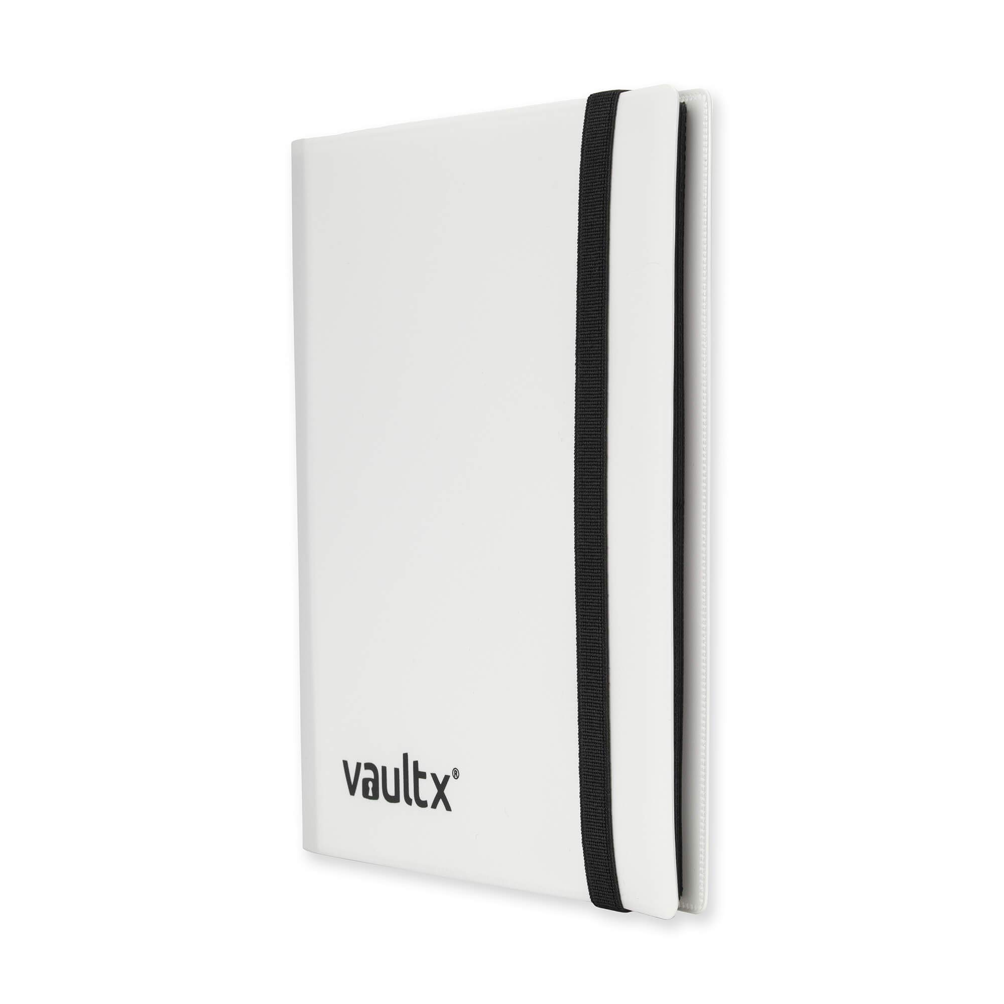 Carpeta Vault X De 4 Bolsillos Con Correa – Capacidad Para 160 Cartas, Material Sin PVC Y Sin ácidos, Color Amarillo, Ideal Para TCG Y Deportivas