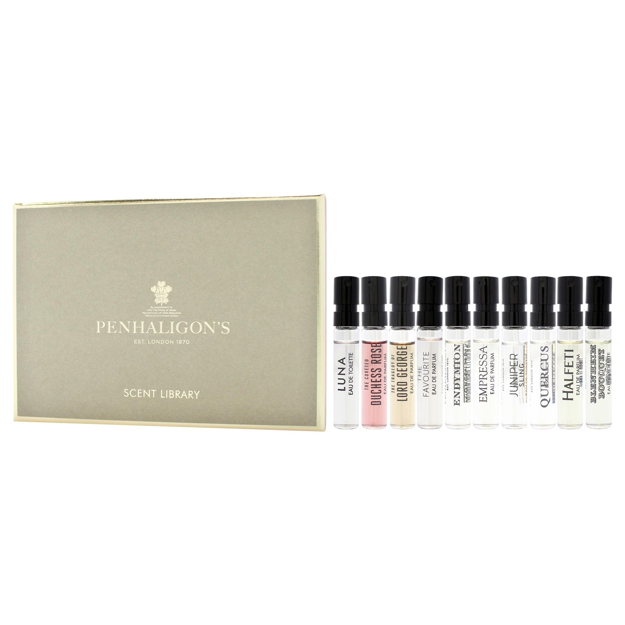 Amazon.com : Penhaligons Scent Library Set for Unisex - 10 Pc Mini