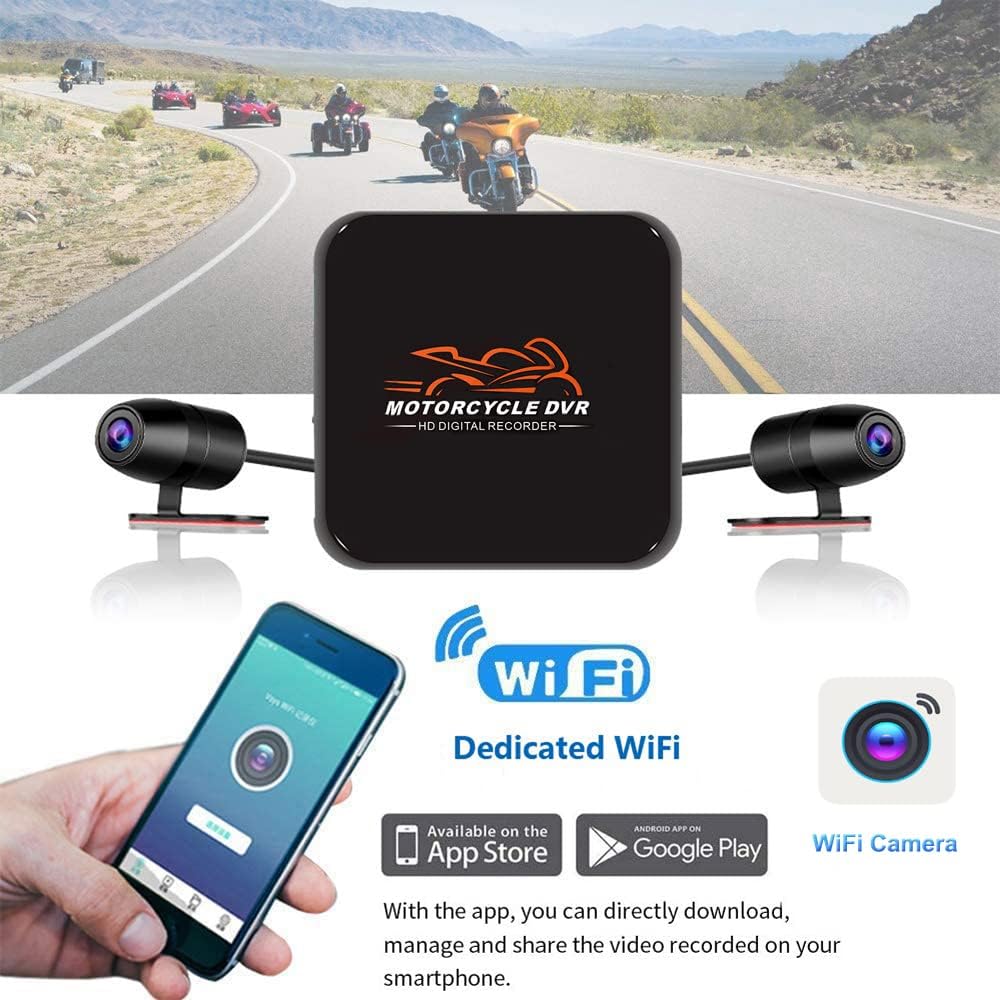 VSYSTO motorcycle dash cam perfect recorder