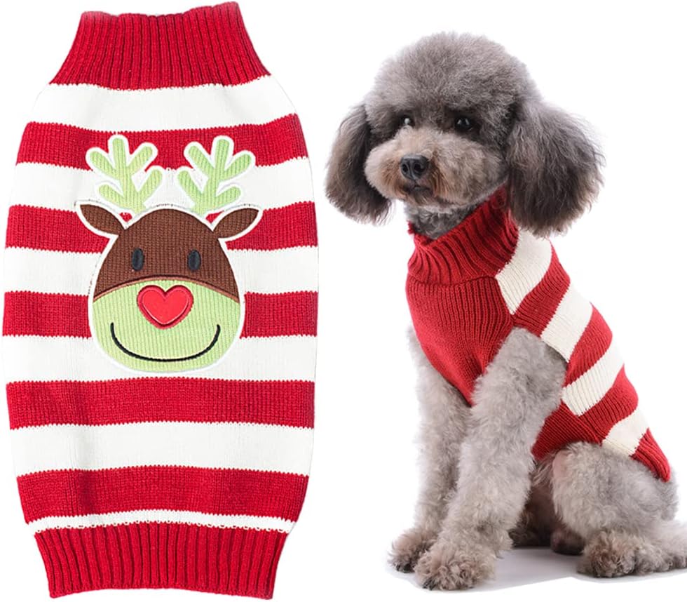 Weihnachtspullover Für Hunde – Schneemann-Design, Warm & Gemütlich Für Kalte Tage