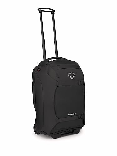 Osprey Sojourn 22"/45L Wheeled Travel Backpack with Harness, Black