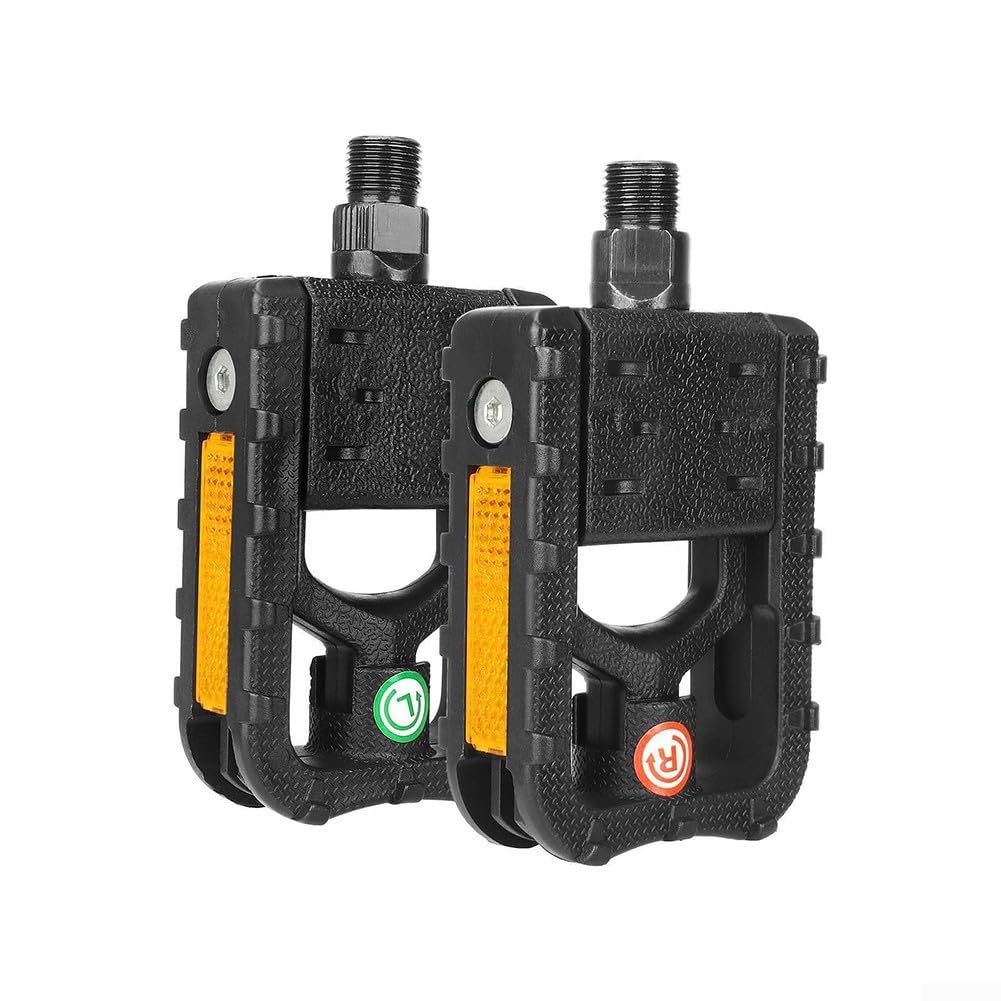 Folding Bicycle Pedals for Mountain and Road Bikes, Black
