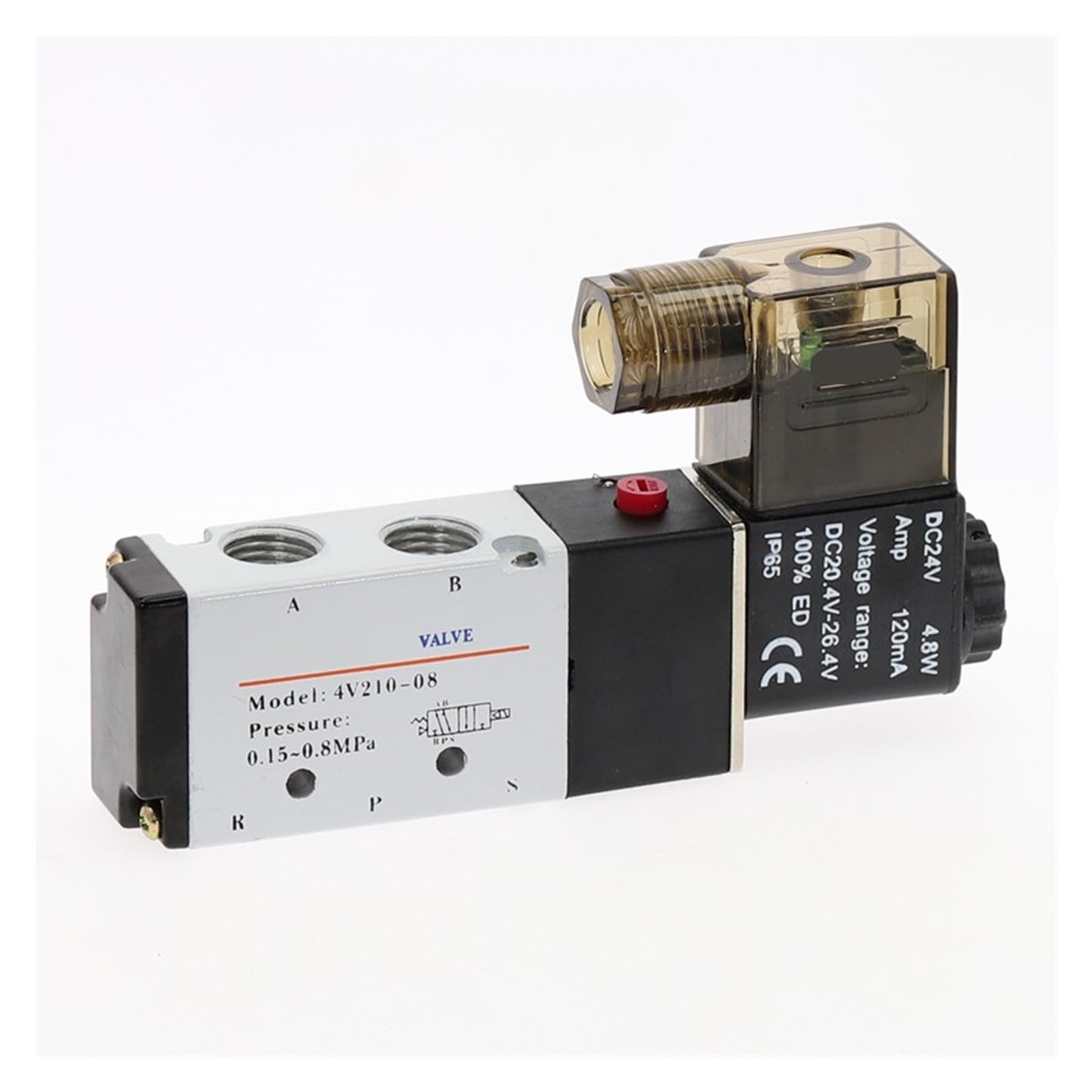Vanne magnétique 24V de régulation pneumatique pour un contrôle de débit sans fuite