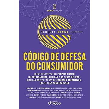 Capa do livro Código de Defesa do Consumidor - 6ª ED - 2024
