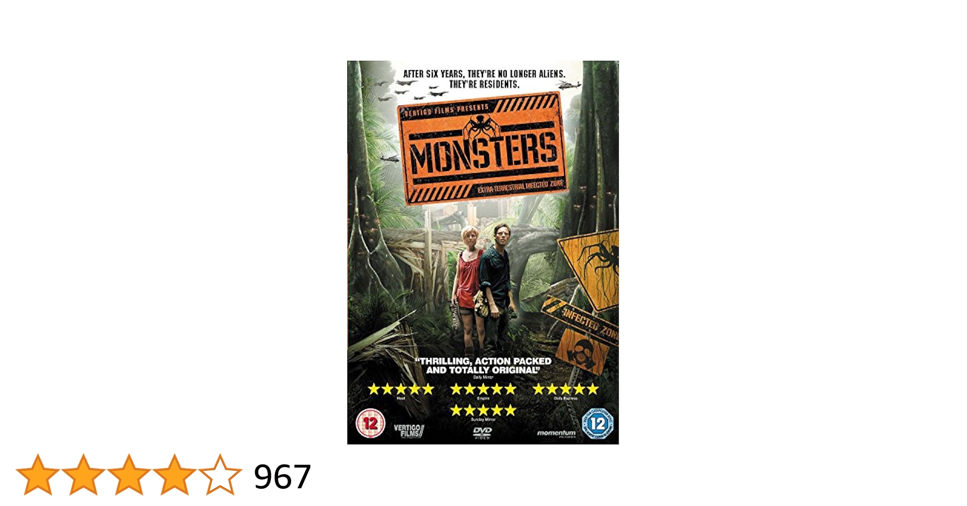 Monsters [DVD] [2010]: Amazon.co.uk: Whitney Able, Scoot