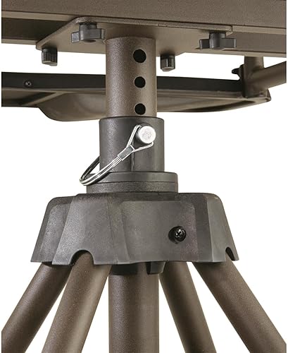 Miniatura 5 de Silla ciega de alta calidad marco de acero con asiento acolchado, plegable y portátil con raíces de campo de roble musgoso