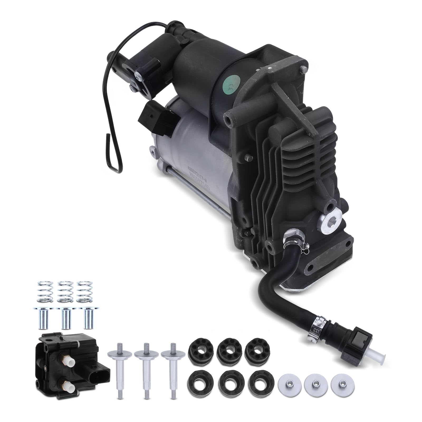 Frankberg Compresor de suspensión neumática Compatible con X5 E70 X6 E71 E72 Replace# 37206859714