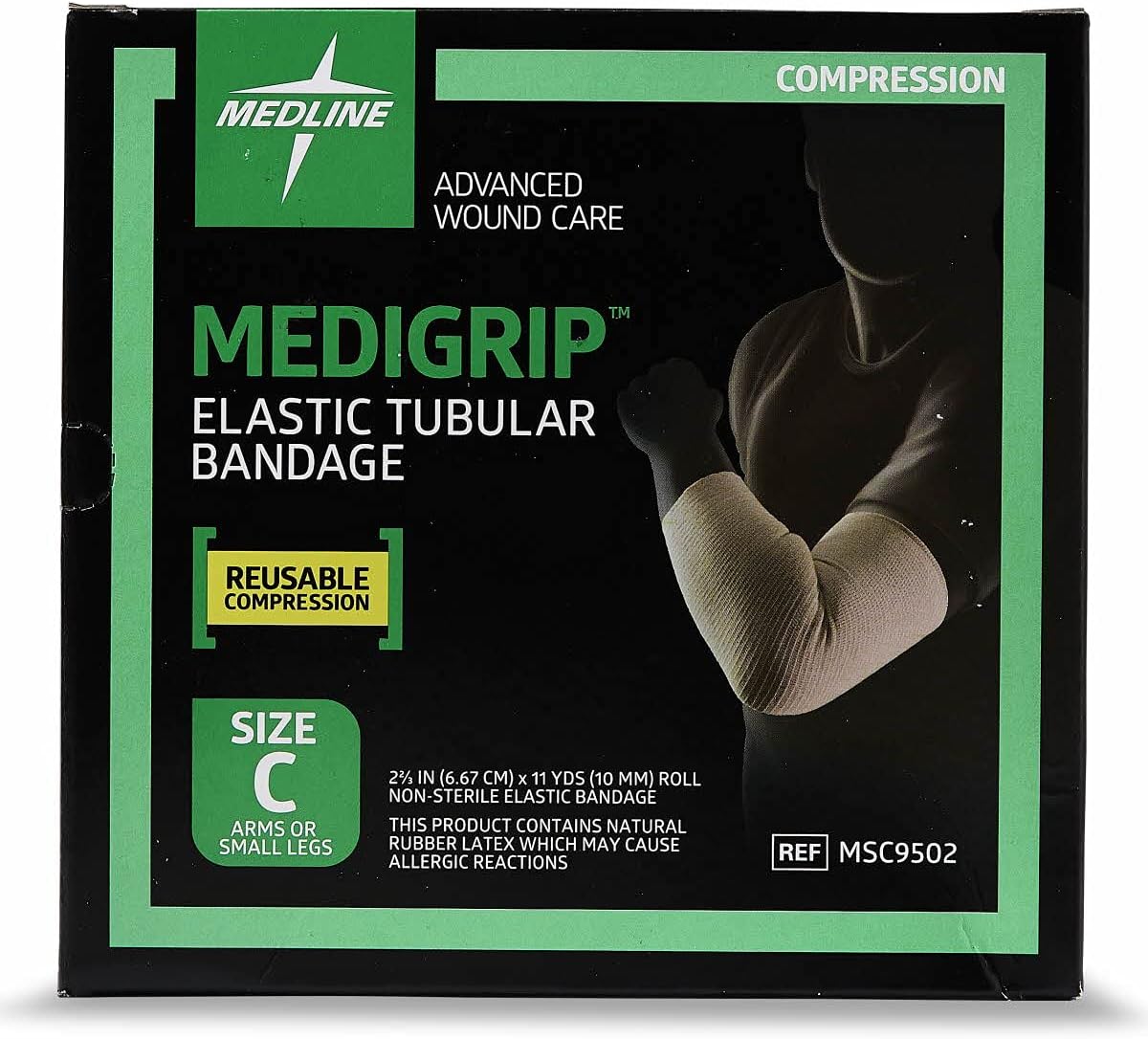 MEDLINEMSC9502 Medigrip Tubular Bandages, Size C