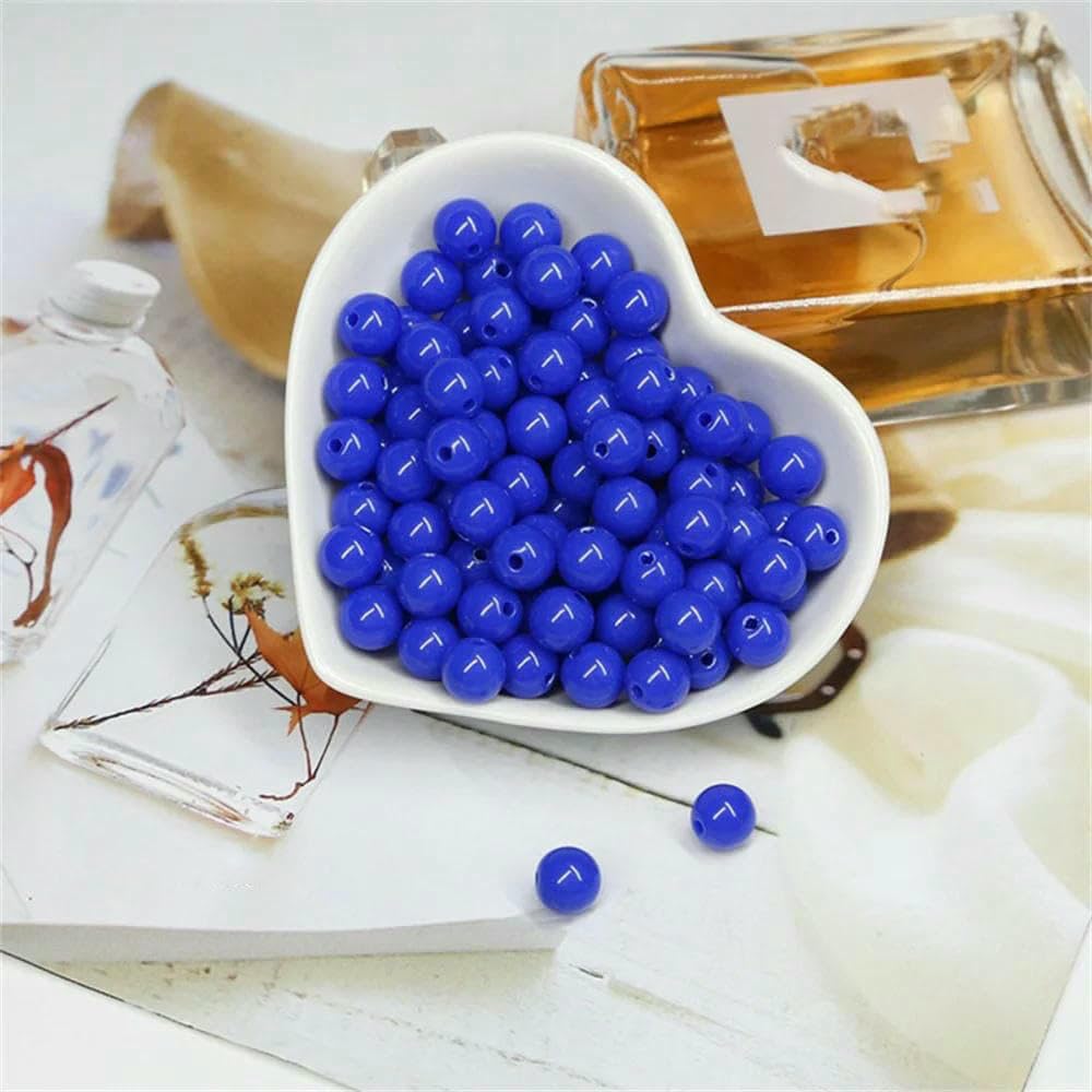 Bolas sueltas de 500 g de cuentas redondas de acrílico de color caramelo de 3 a 12 mm, cuentas espaciadoras para costura y fabricación de joyas, color rosa, 4 a 3,0 mm, 500 g