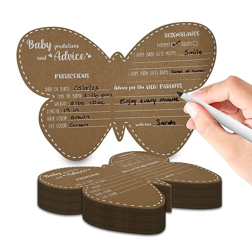 Miniatura 10 de Juegos de baby shower  Tarjetas de consejos para baby shower para padres  Tarjetas de consejos para mamá  Decoraciones de baby shower de safari de