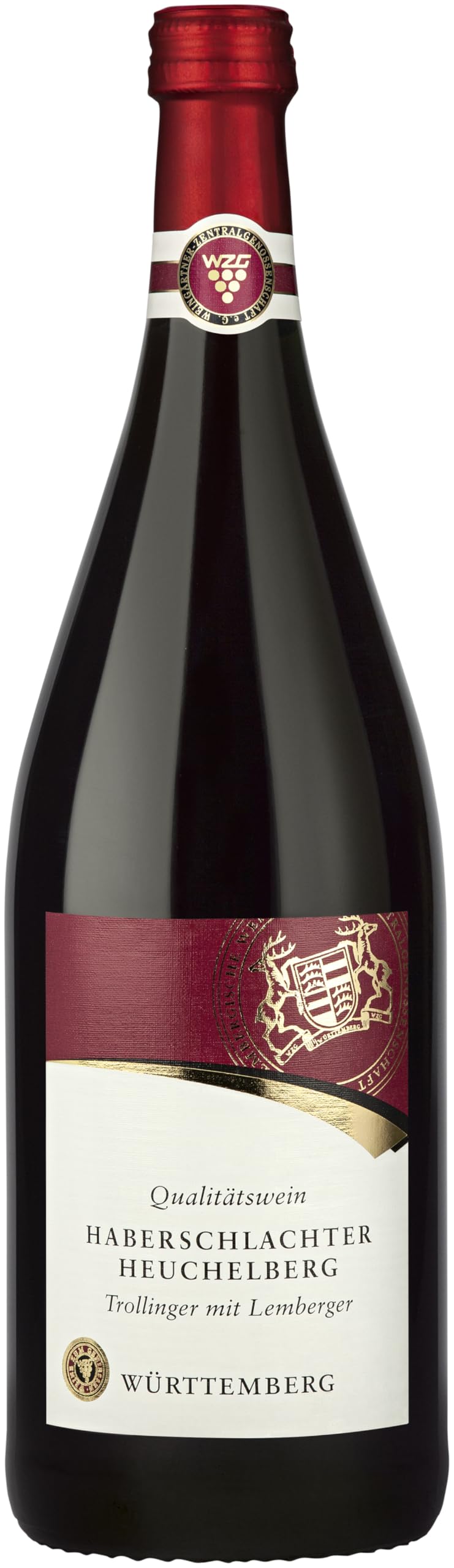 WZG Möglingen Haberschlachter Heuchelberg Trollinger mit Lemberger QW halbtrocken (1 x 1,0 l)