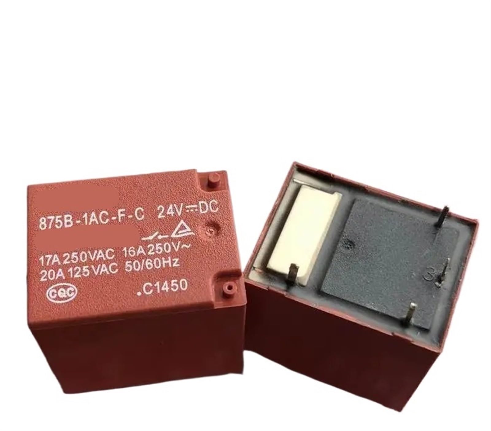 Relé de precisión 875B-1AC-F-C 24VDC de 4 pines con diseño estructural sellado 3