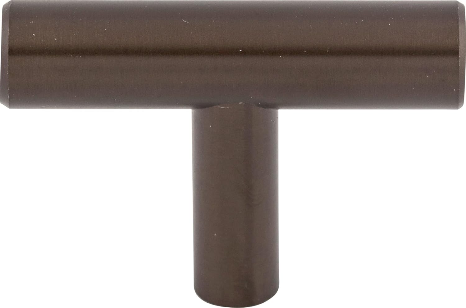 Top Knobs M1886 Bar Pulls Collection 2" Hopewell Steel T-Handle Knob, Oiled Rubbed Bronze
