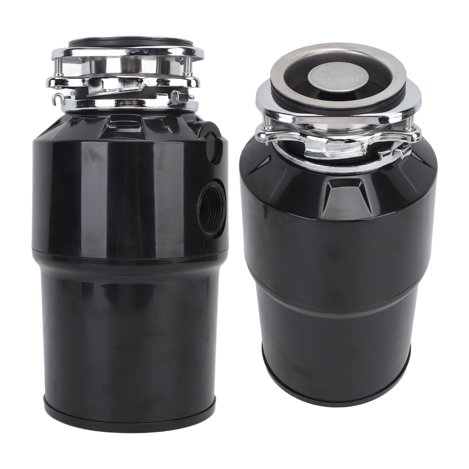 Fdit Triturador de Residuos de Acero Inoxidable 630W 2800RPM 6.3x12.6in Funcionamiento Silencioso para Fregadero de Cocina