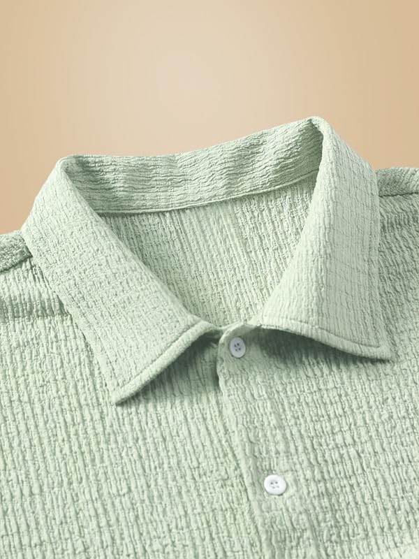Image of Tee Projekt Textured Shirts for Men || Casual Shirt for Men || Comfortable and Stylish for Every Wardrobe