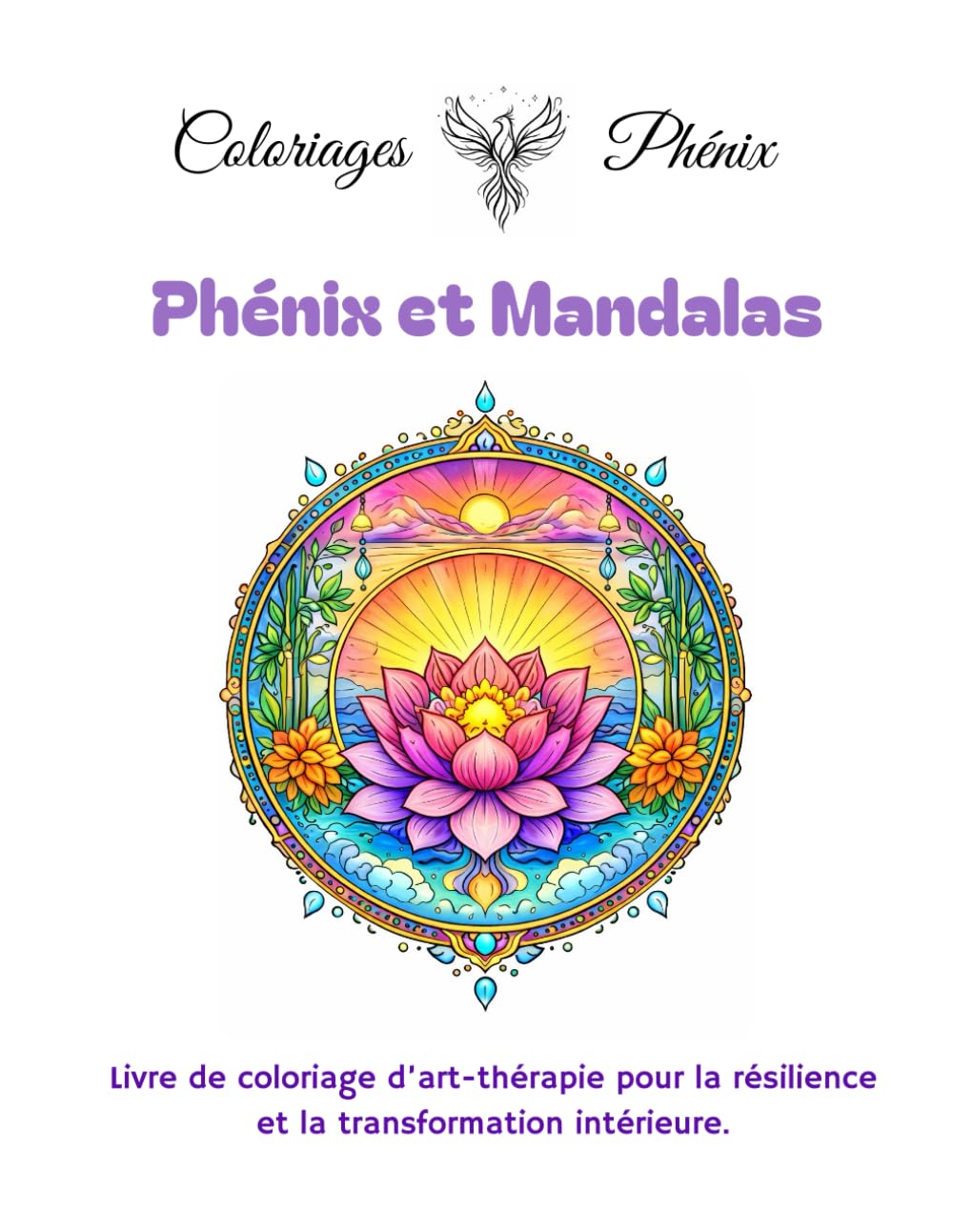 Coloriage thérapeutique - Se reconstruire en douceur: Coloriages Phénix