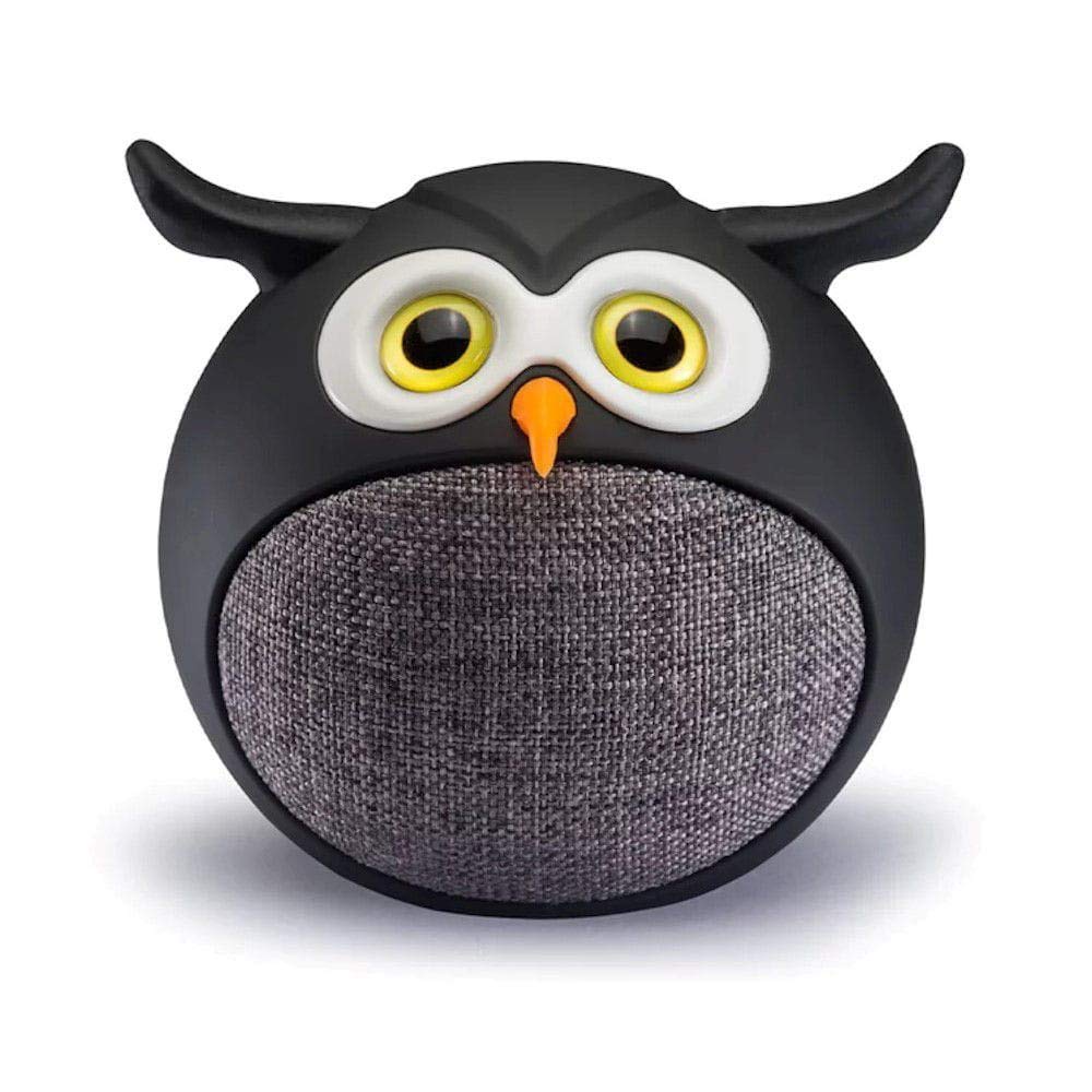 Sound Toon - Wireless Speaker - Coruja (Juju) Cor Preta Tt-m916p-1