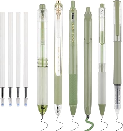 8 Stück Einziehbare Kugelschreiber Mit Schildkröten-Motiv - Lustige Meerestier-Stifte Für Schule & Büro