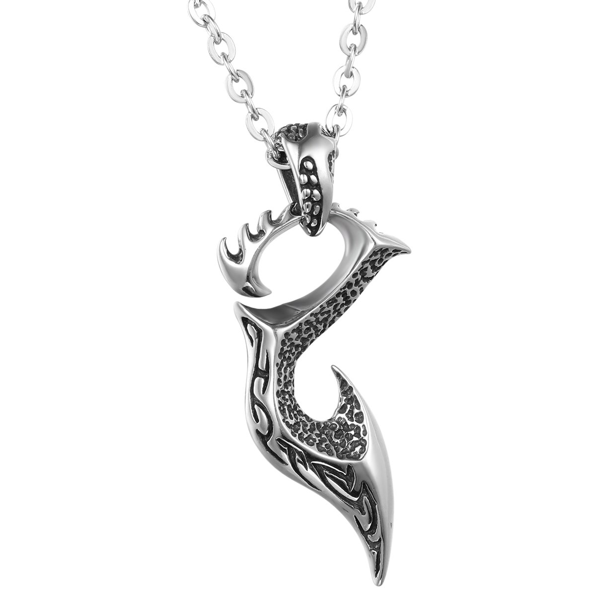 JewelryWe Schmuck Herren Damen Armband, Ruder Charm Tribal A