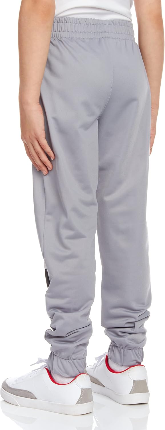 RBX Boys’ Sweatpants – 4 Pack Active Tricot Warm-Up Jogger Track Pants (Size: 4-20)