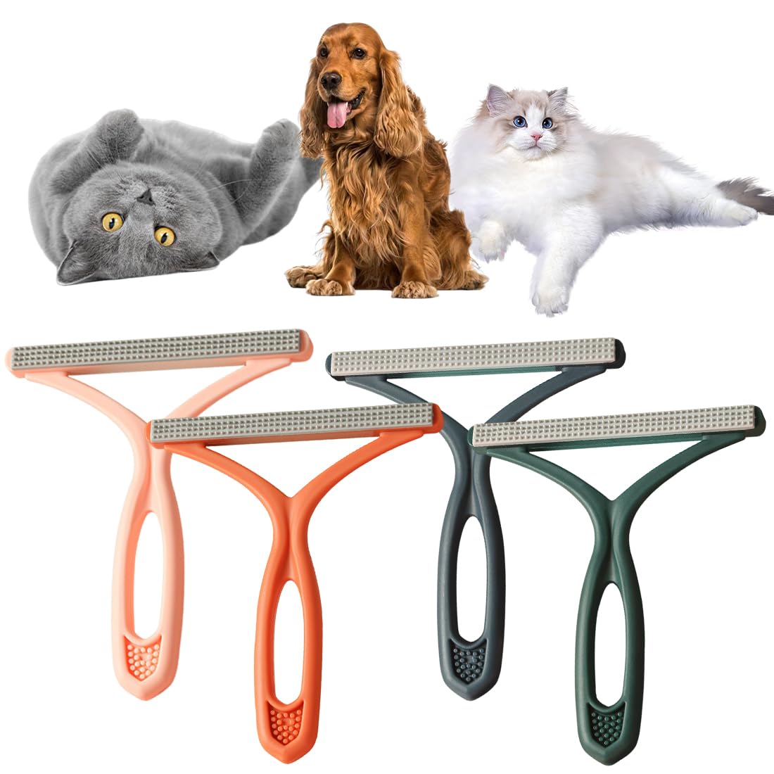 AUEFUDQ Auefudq Quitapelos Y Rodillos Para Mascotas, Removedor De Pelo Para Mascotas, Cepillo De Limpieza Removedor De Pelaje Para Gatos Y Perros, Para Alfombras, Ropa Y Sofá