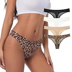 sasiga Seamless Women Underwear Thongs No Show Ladies Thong No Line Breathable Comfortable Panties low waist Bikini Underwear