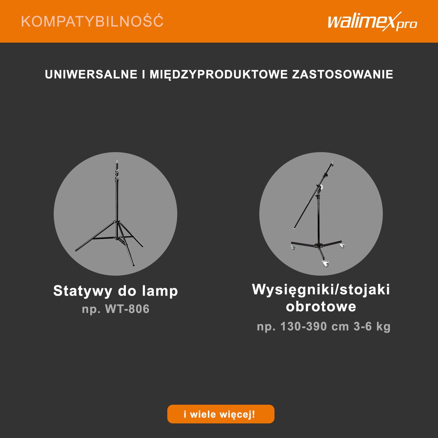 walimex waga do słupków i statywów żyrafowych, 4,4 kg