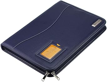 Contour Series - Blue Heavy Duty Leather Protective Case - Compatible with Dynabook Tecra A40 14