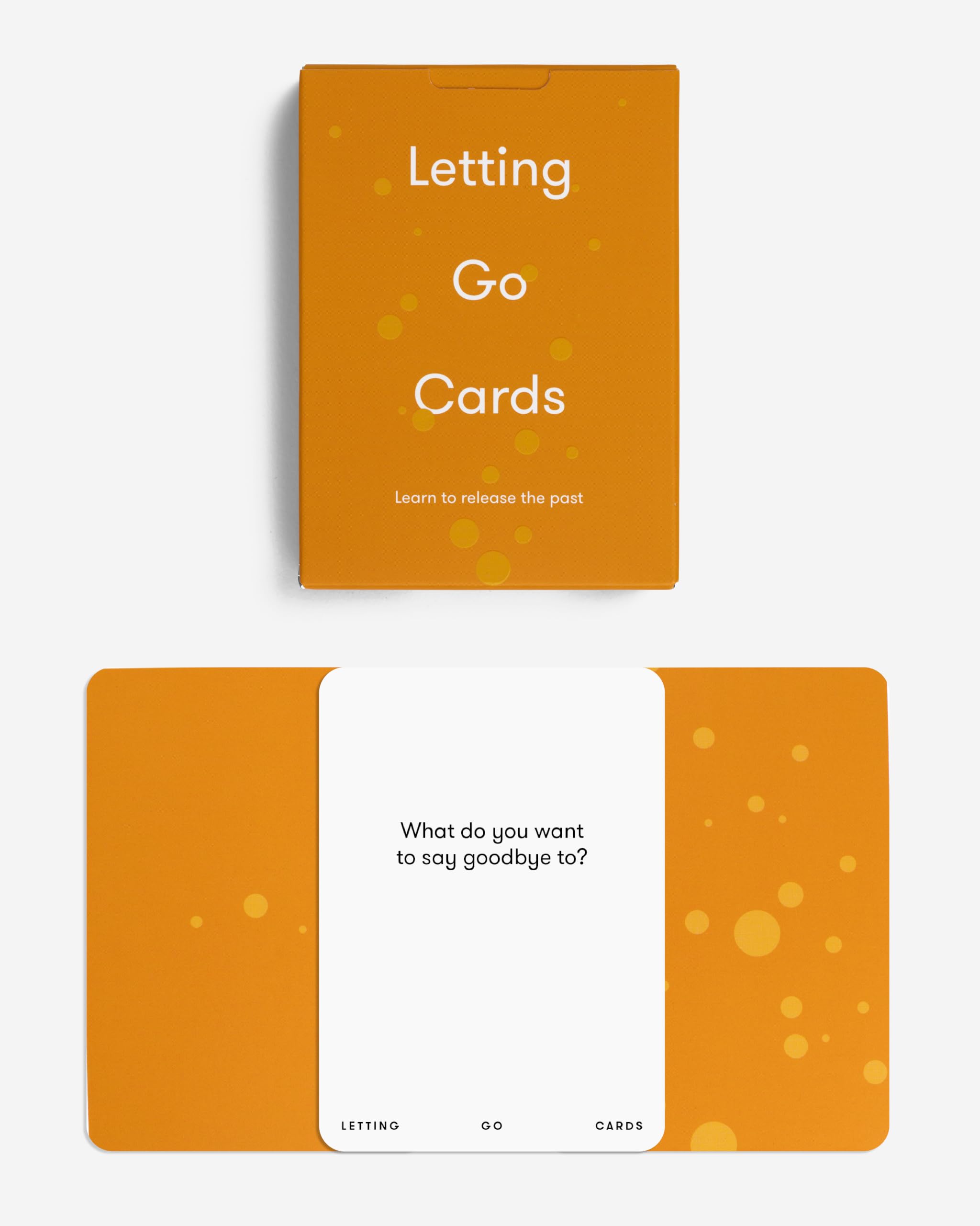 Letting Go Cards: Learn to release the past