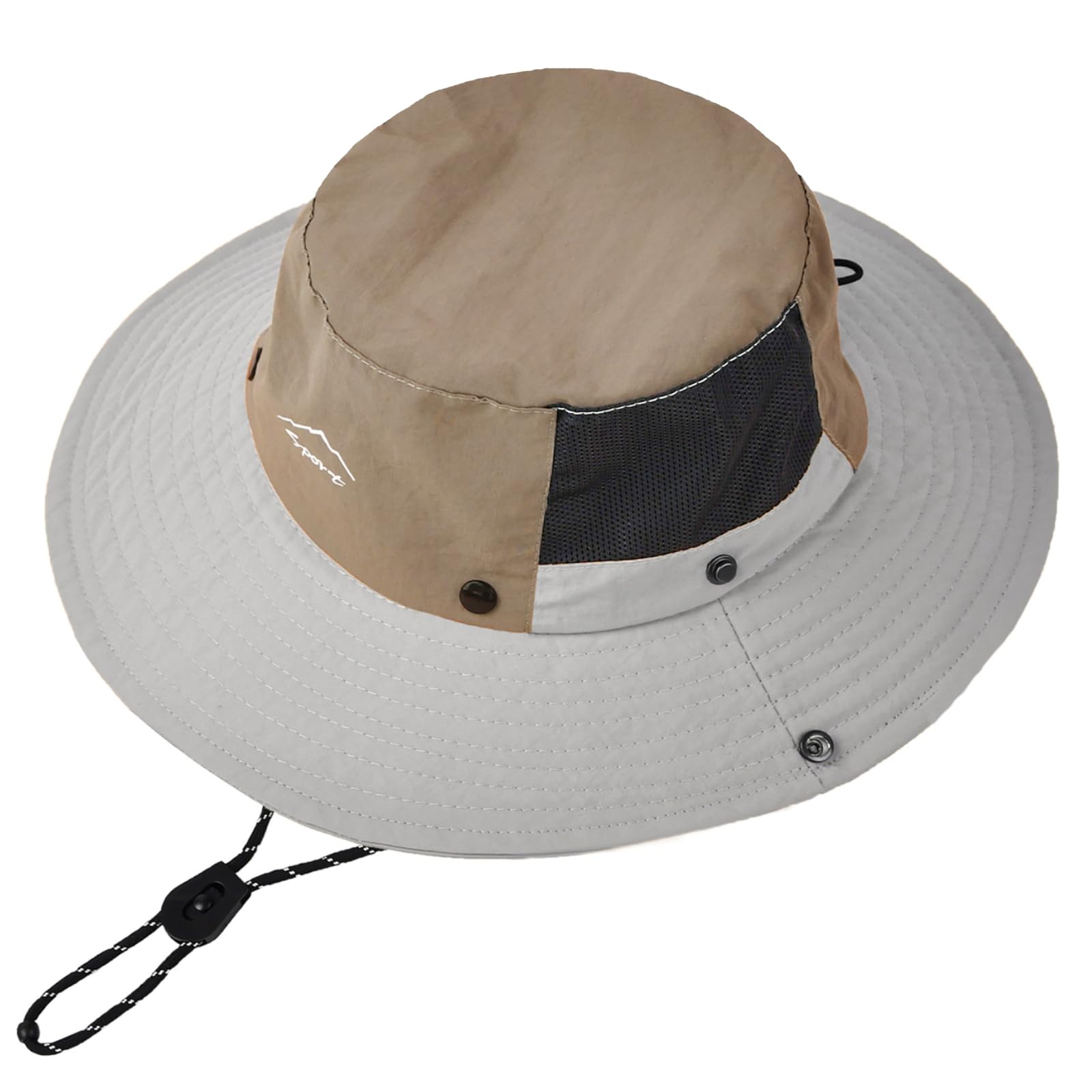 ZOORONSun Hats for Teens Men Women Waterproof Fishing Hat UPF 50+ Bucket Hat Quick Dry Safari Hat for Beach Hiking Garden