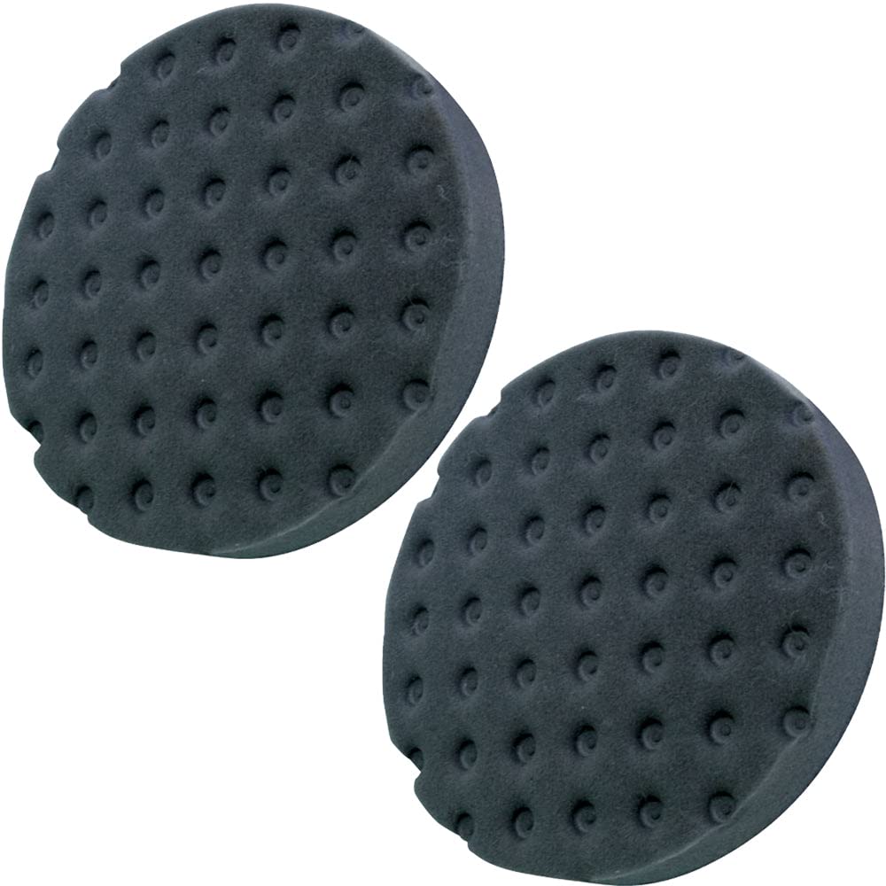 Shurhold 4956386 Pro Polish Black Foam Pad - 2-Pack - 6.5 F/Dual Action Polisher