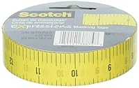 Algopix Similar Product 8 - Scotch Brand MASKING TAPE MEASURE