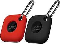 Vista 6 de Geiomoo Funda de silicona para Tile Mate 2024, Tile Mate 2022, funda suave resistente a los arañazos con mosquetón