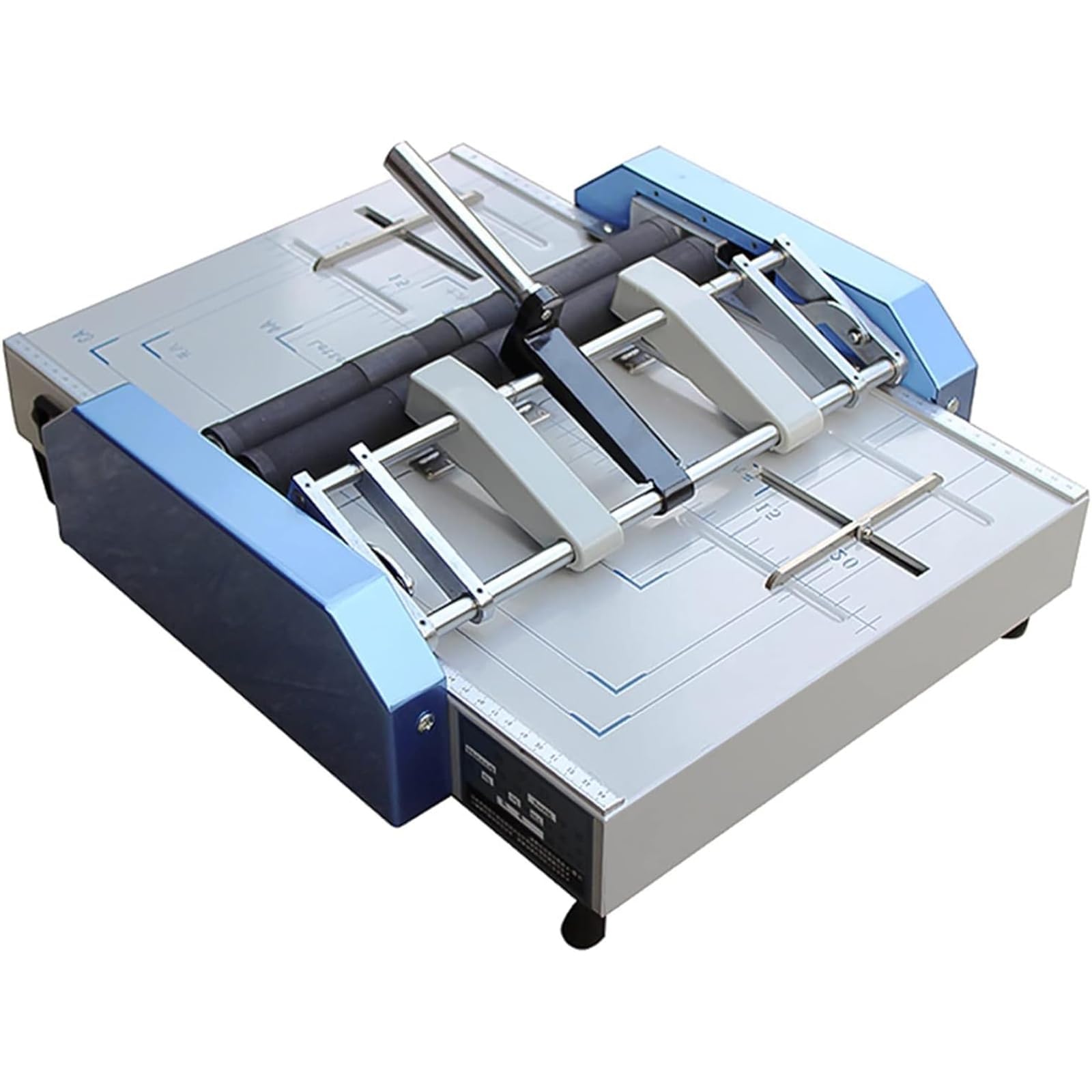Elektrische Falzmaschine für A3 Papier Buchbinden, 5 Nagelpositionen, Heftgerät mit 20 Blatt Kapazität, für Druckereien, Schulen, Bibliotheken